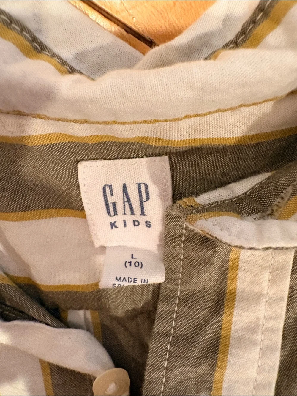 Gap Youth L Button Up Top